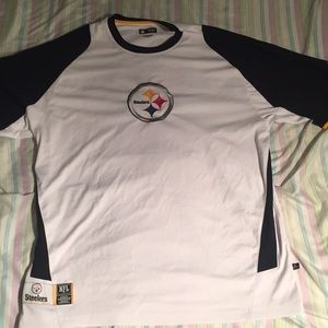 NFL Team Apparel Polyester Steelers shirt. Size-L
